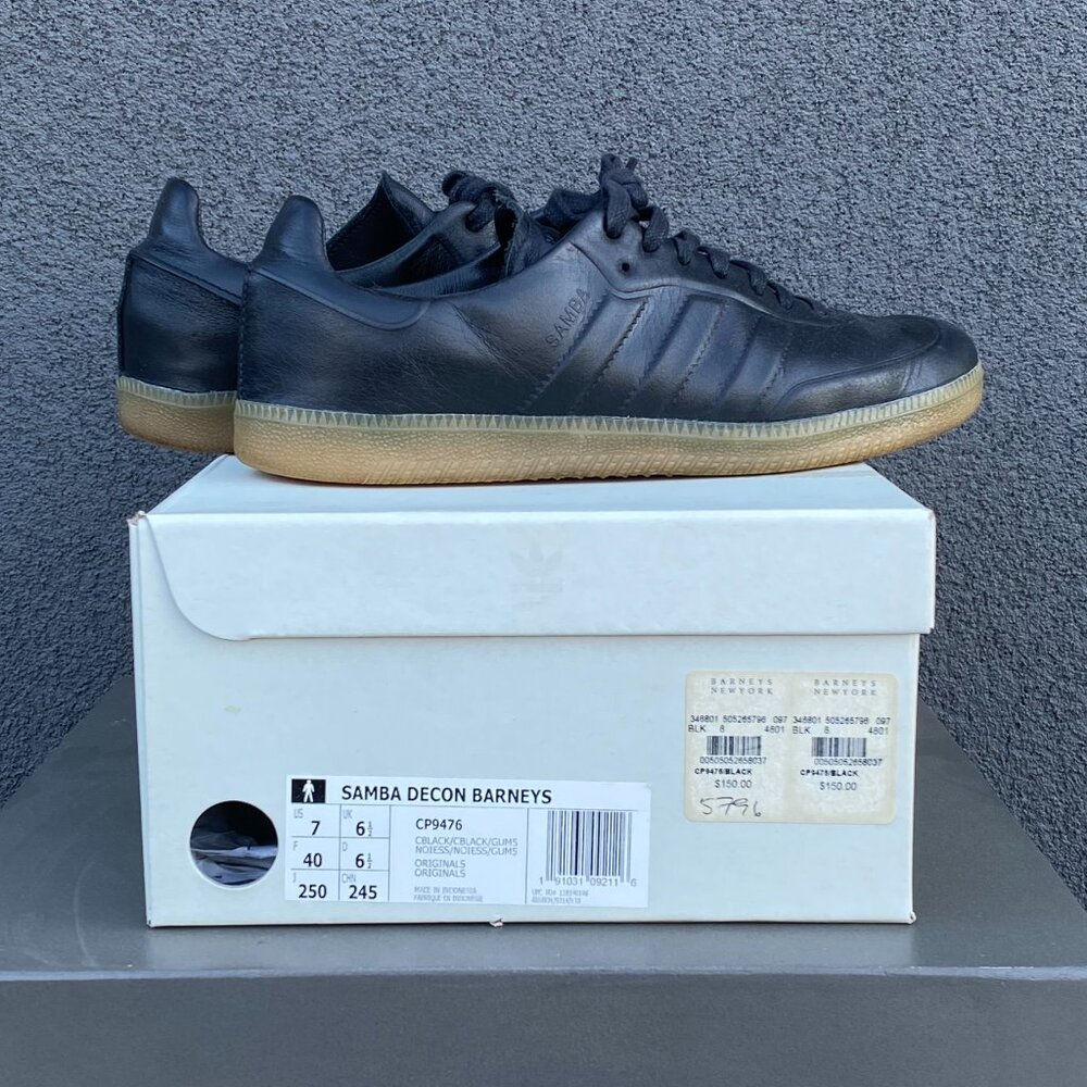 Adidas x Barneys New York Leather Sambas